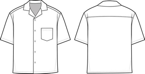 Button Down Shirt Template