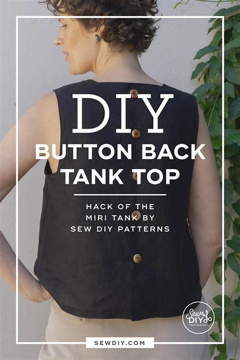 Button Down Tank Top Pattern