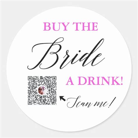 Buy The Bride A Drink Template