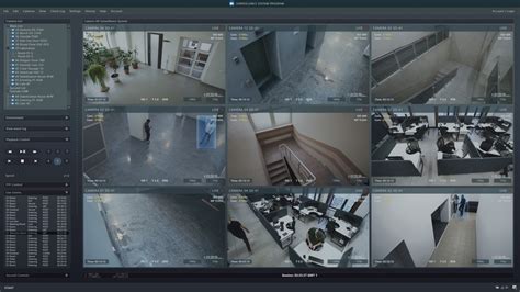 CCTV camera recording