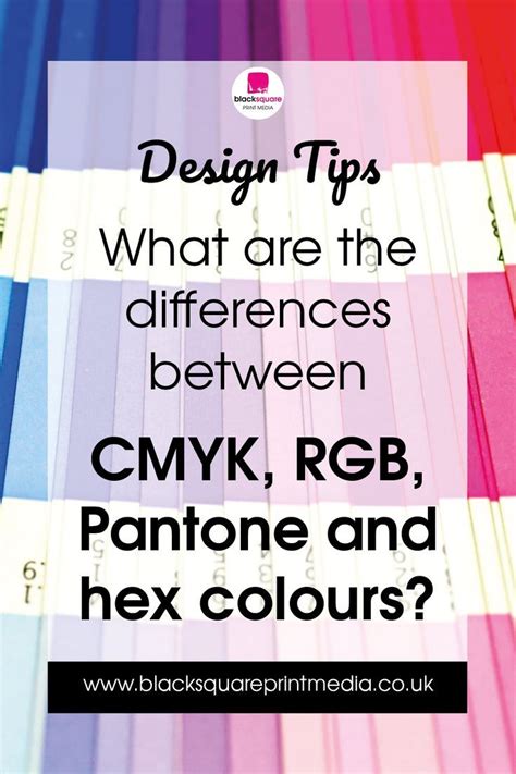 CMYK design tips