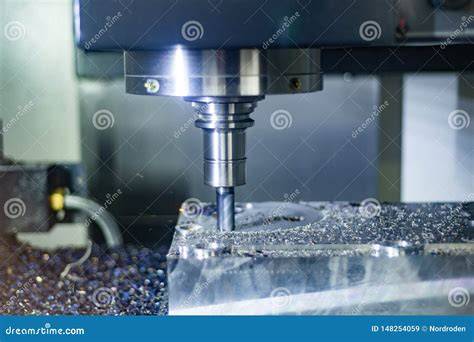 CNC Milling machine in operation