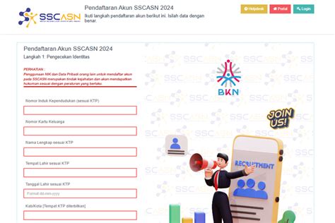 CPNS 2025 SSCASN Daftar