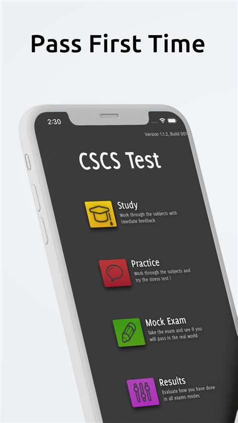 Convenience of CSCS Test App