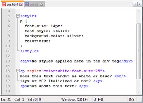 Definisi Singkat CSS