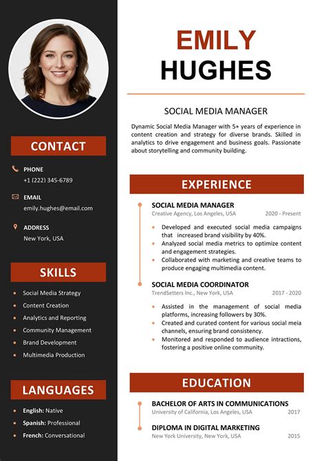 CV Sample
