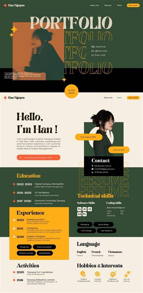 CV and Portfolio