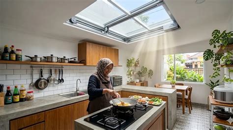 Cahaya Alami Dapur