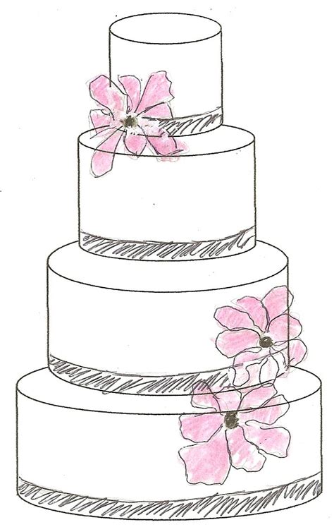 Cake Sketching Template