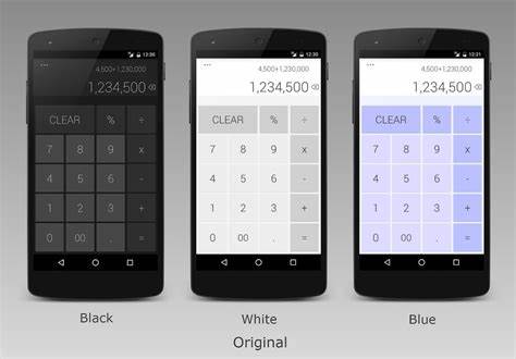 Mode Perhitungan Kalkulator Android