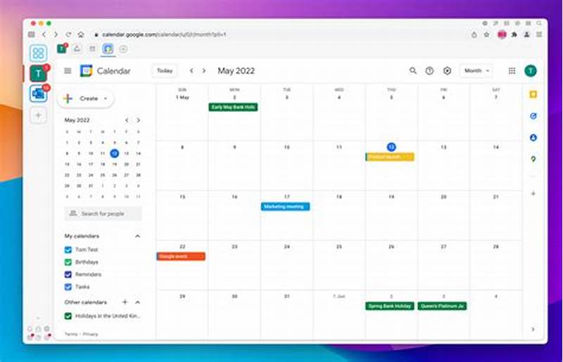 Calendar App For Computer Desktop