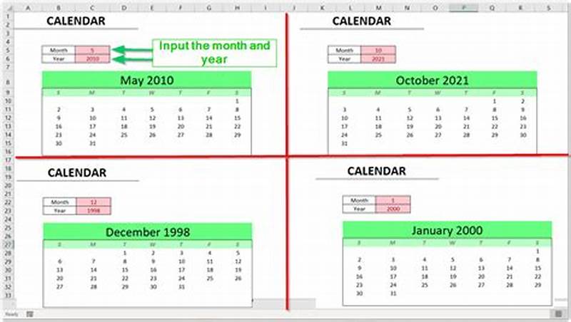 Calendar Function In Excel