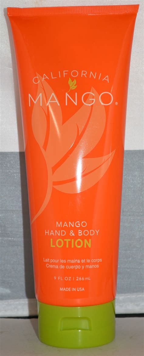 California Mango Hand and Body Lotion Ingredients