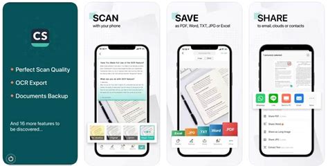 CamScanner Interface