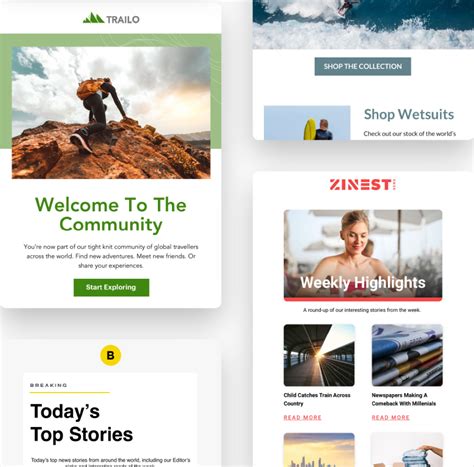 Campaign Monitor Email Templates
