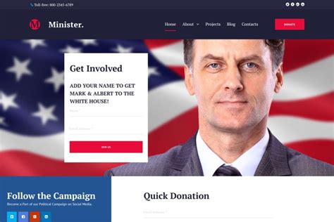 Campaign Website Template