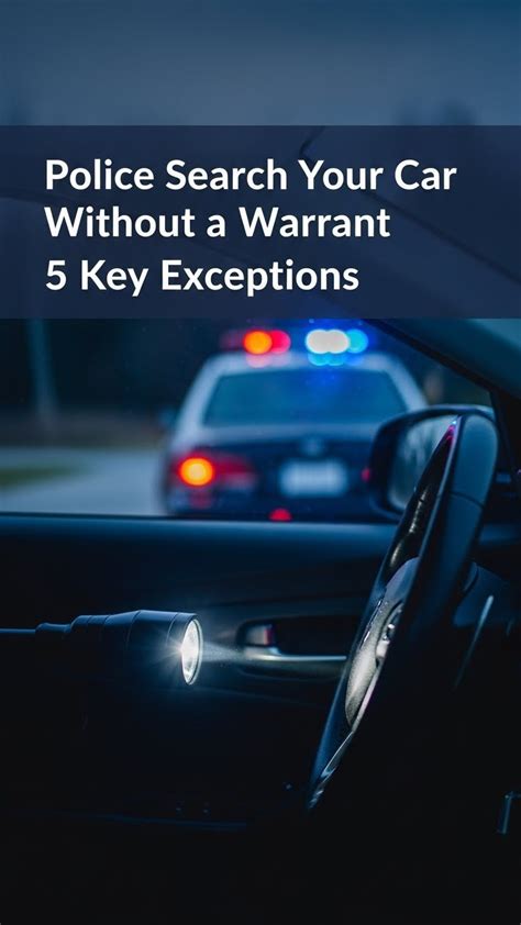 Can Cop Search Car Without Warrant