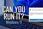 Can My Computer Run Windows 11
