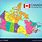 Canada 13 Provinces Map