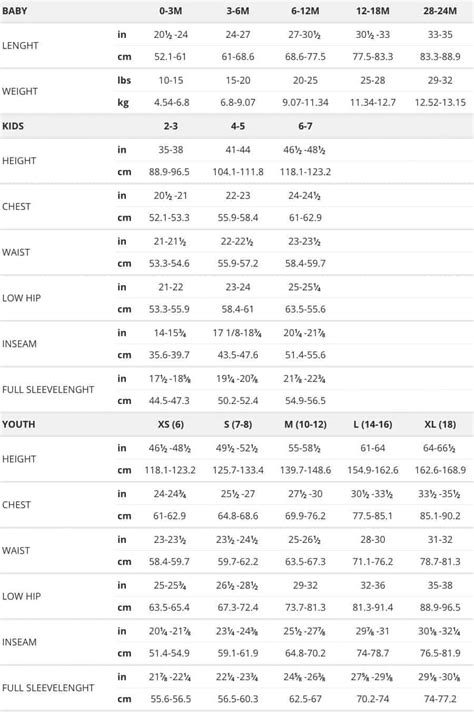 Canada Goose Size Chart Mens