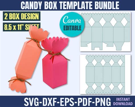 Candy Box Template