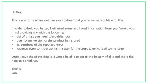 Canned Email Response Templates