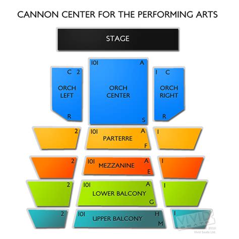 Cannon Center Seating Chart