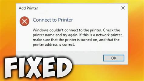 Cannot Print