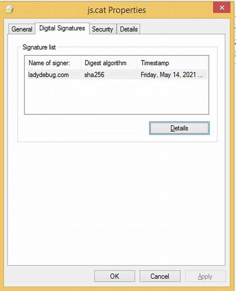 Cannot Timestamp Signed Catalog File