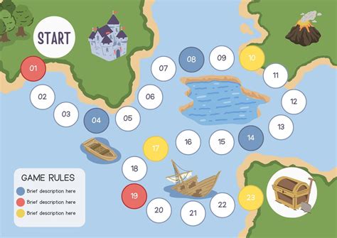 Canva Board Game Template