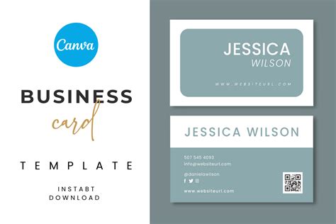 Canva Business Card Templates