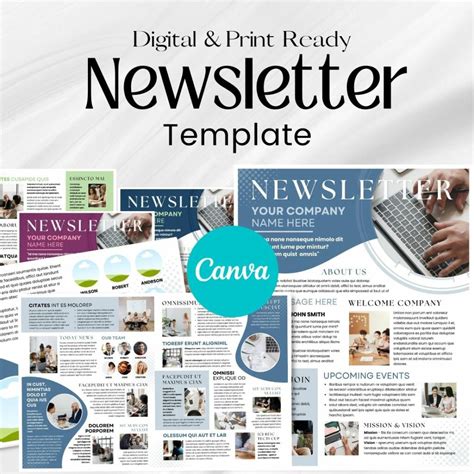 Canva Newsletter Template