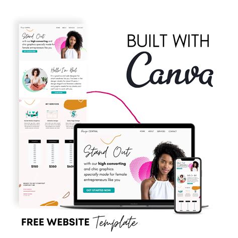 Canva Website Templates