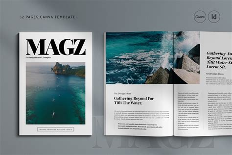 Canvas Magazine Template