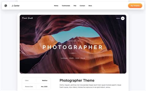 Canvas Website Template