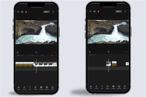 Timeline CapCut Mobile