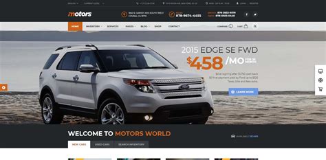 Car Dealer Template Wordpress