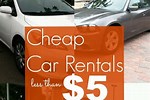 Car Rentals for Cheap