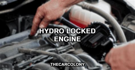 Hydrolocked Engine