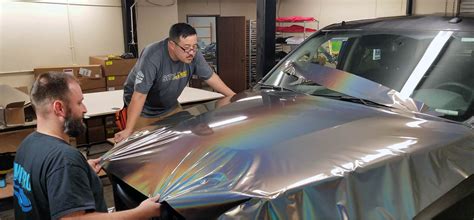 Car wrap installation