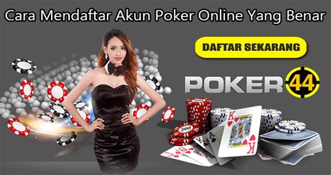 Cara Daftar Akun Poker Online untuk HP di Indonesia