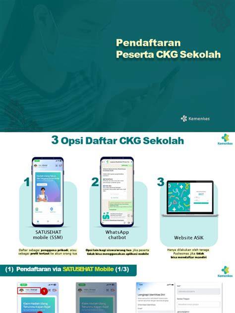 Cara Daftar Program CKG, Gampang Banget!