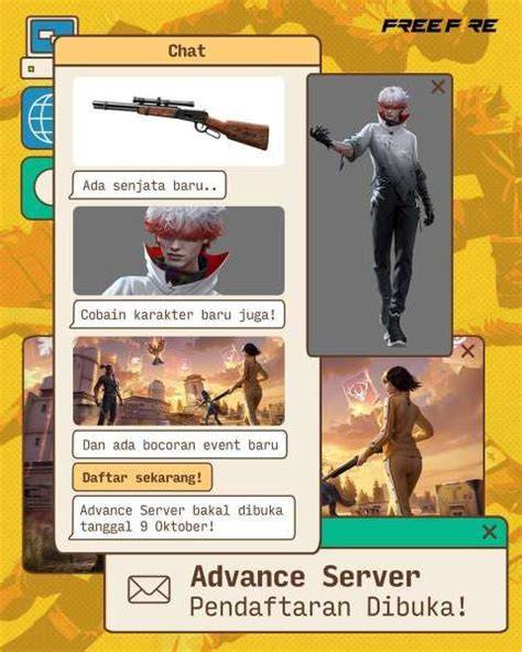 Cara Download APK FF Advance Server