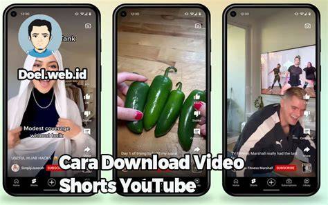 Cara Download Video Shorts YouTube