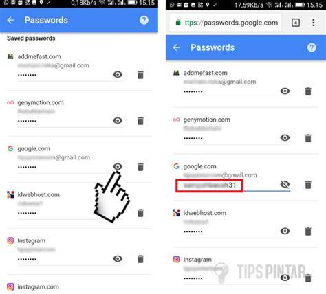Cara Melihat Password Gmail