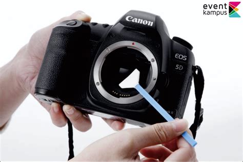 Cara Membersihkan Sensor Kamera Canon 1000D