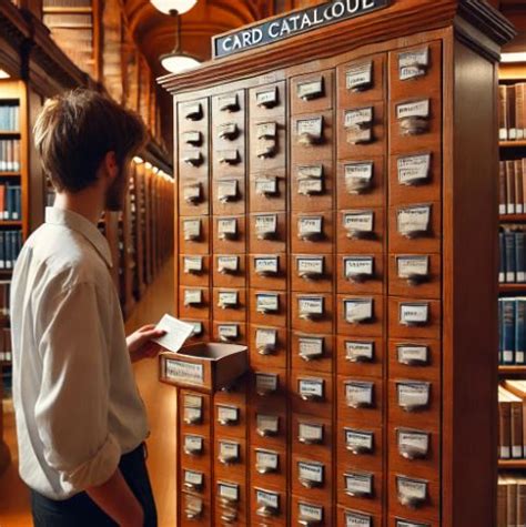 Card Catalogue In Library Science