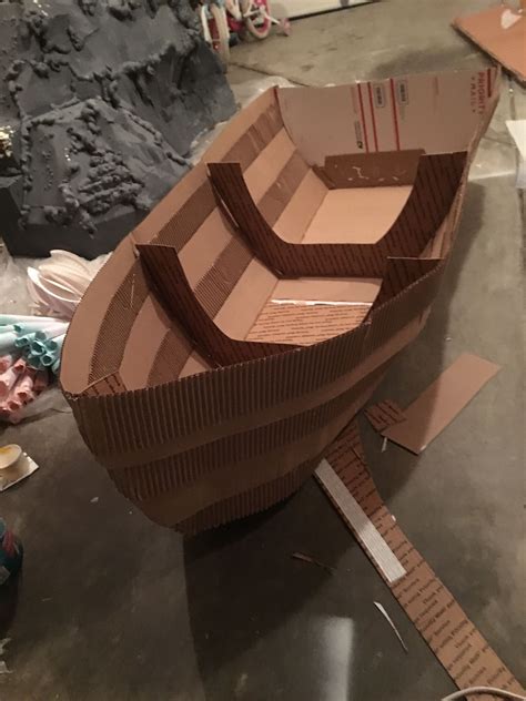 Cardboard Boat Template