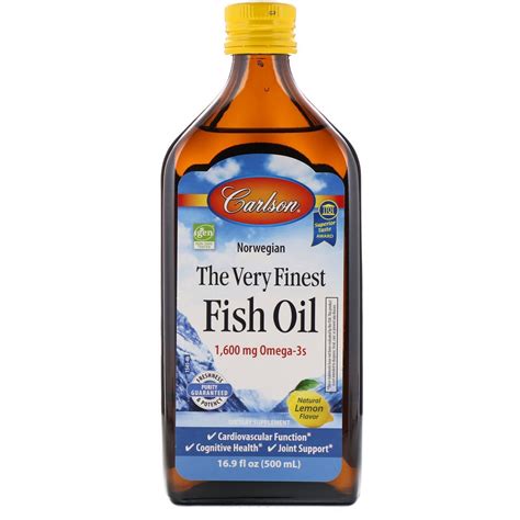 Carlson Labs The Very Finest Fish Oil supplement