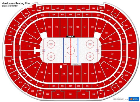 Carolina Hurricanes Seating Chart With Seat Numbers